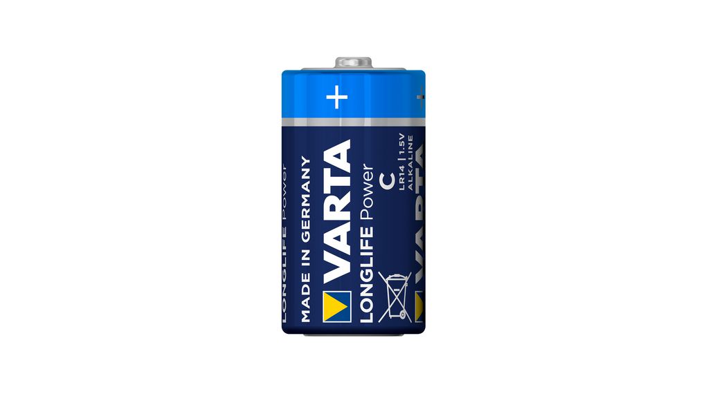 Primary Battery, Alkaline, C, 1.5V, High Energy